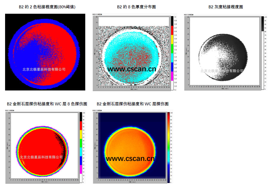 机械加工用的PCD超声C扫描检测